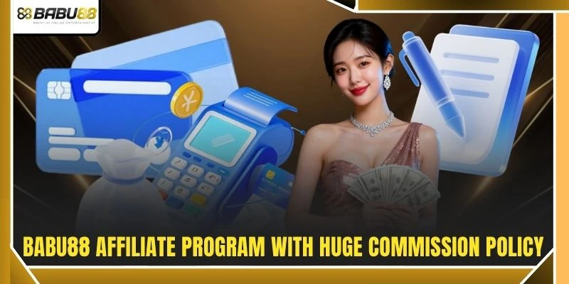 BABU88 affiliate program with huge commission policy
