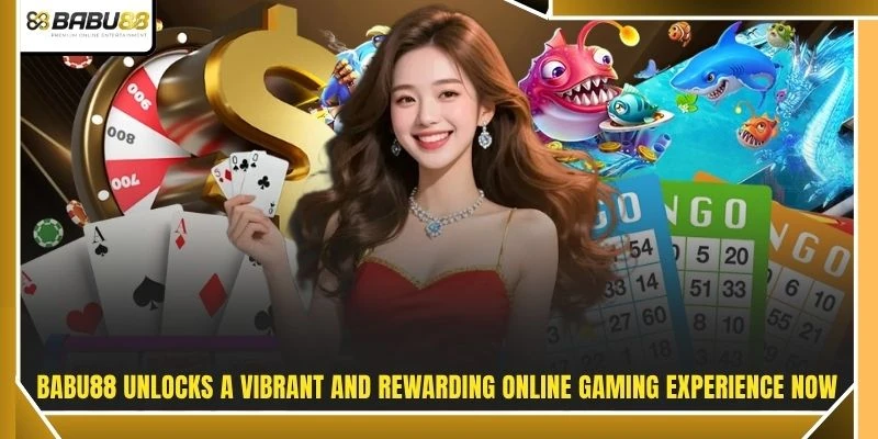 BABU88 unlocks a vibrant and rewarding online gaming experience now