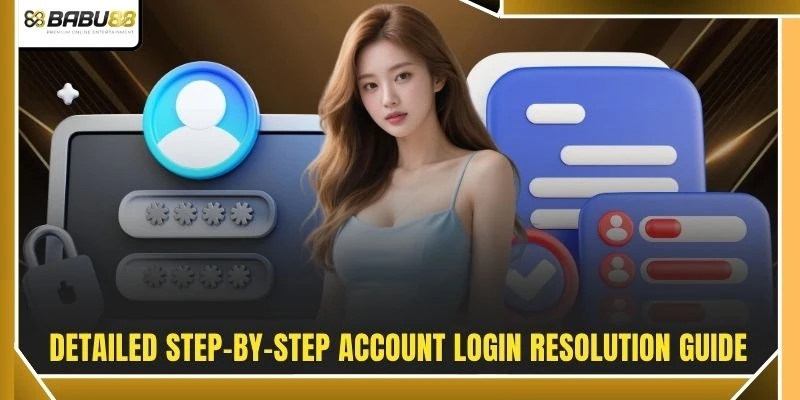 Detailed step-by-step account login resolution guide