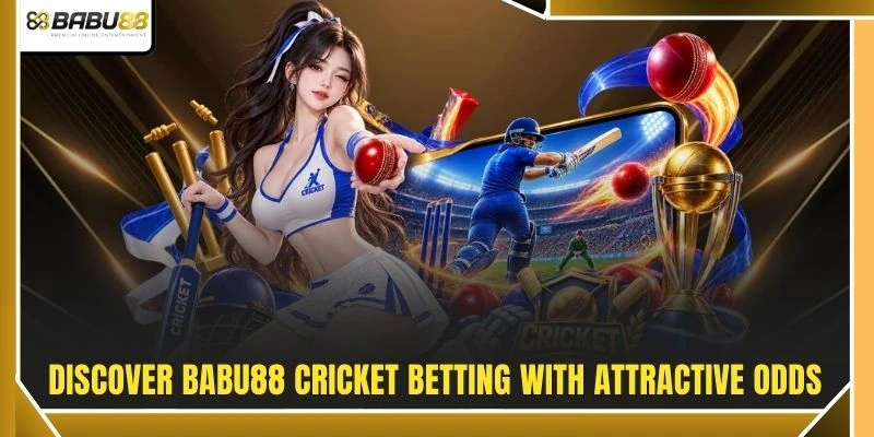 Discover BABU88 cricket betting with attractive odds
