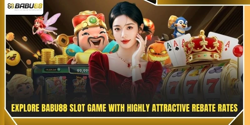 Explore BABU88 slot game with highly attractive rebate rates