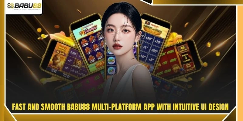 Fast and smooth BABU88 multi-platform app with intuitive UI design