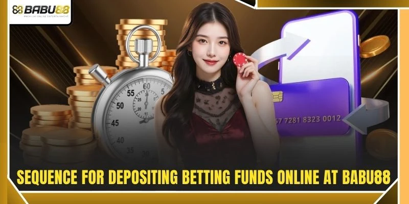 Sequence for depositing betting funds online at BABU88